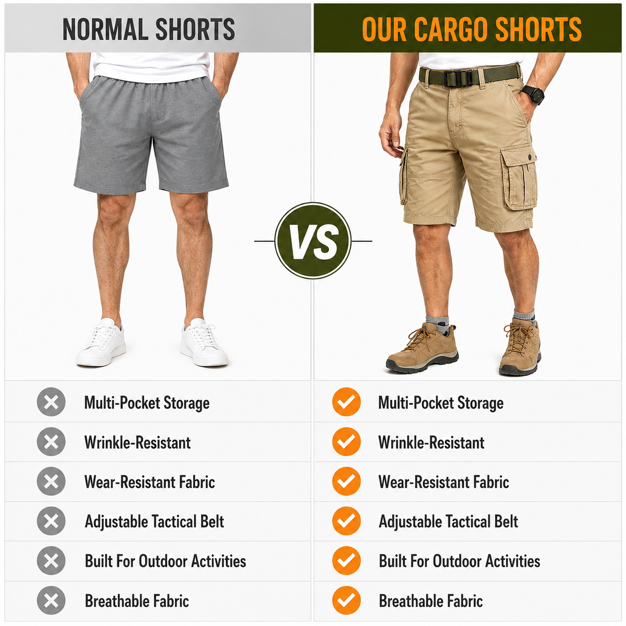Tactical Men’s Shorts